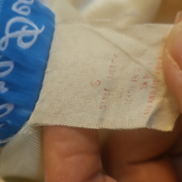 Lara Dee Vintage Silky Long Robe 1 Pocket belt tie sz S - Picture 7 of 7